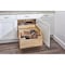 Rev-A-Shelf Maple Veneer, Light Brown, 20.5 in W, 18.23 in H, 22.25 in D, 22.25 in L, Light Brown 4CW2-24SC-1 - alternate 6